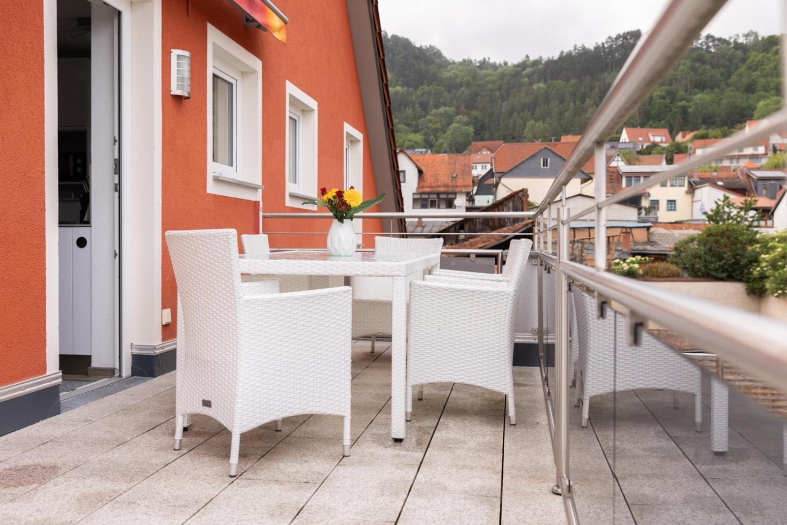 Markina: Penthaus - Burgblick Treffurt Esterno foto